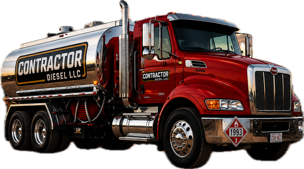 Contractor Diesel tanker truck